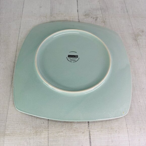 Home Target GREEN COLOR BLOCK Various Blue Blocks Square Stoneware Dinner Set 4 - Picture 9 of 16